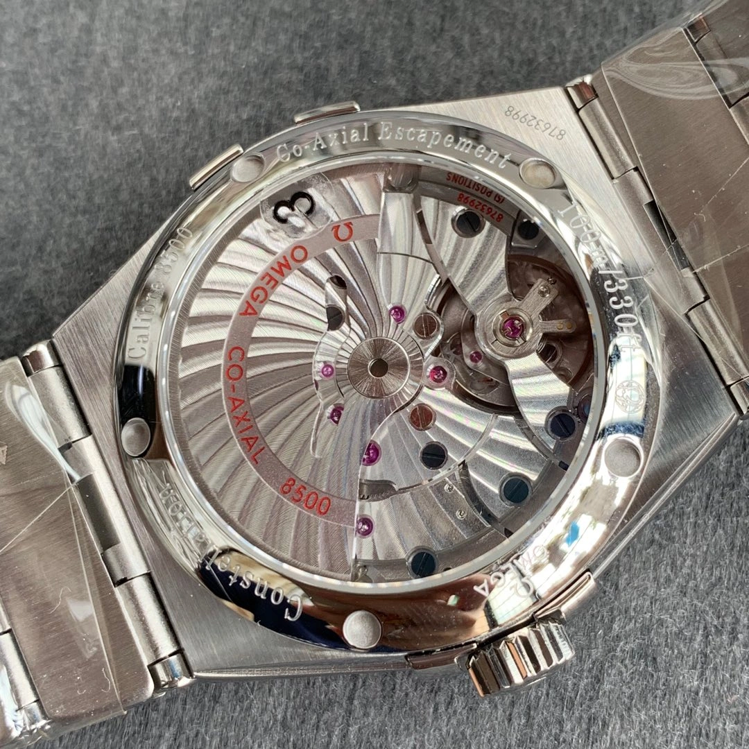 CBD Factory Omega Constellation 38mm Black Sunburst Dial Steel Bezel Stainless Steel Bracelet (123.10.38.21.01.001) 1:1 Super Clone – DD8500 Movement GoAnywhere 306